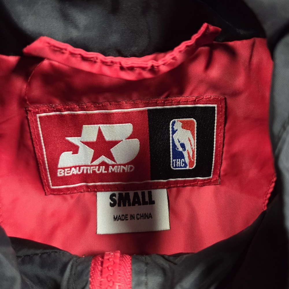 Rare Jon Bellion Beautiful Mind The Human Condition THC Starter Jacket Small 90s - Picture 5 of 12
